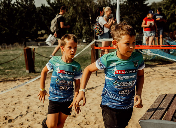 biegi przeszkodowe dla dzieci runaway junior