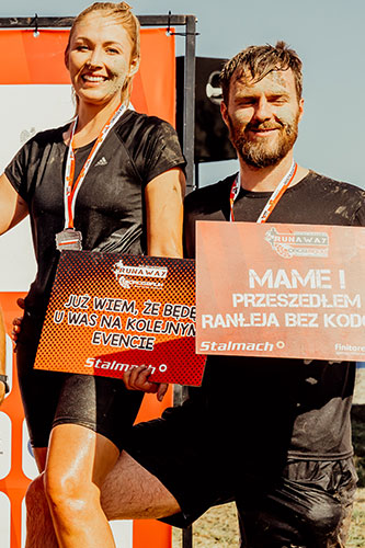 Wolontariusz runaway biegi ocr